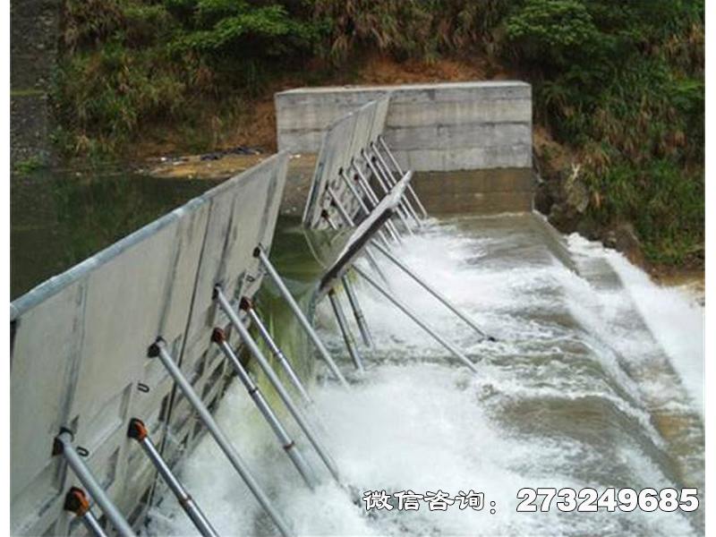 高淳县水利建设液压钢坝